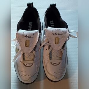 Nib Nike Air Show Men's 9 Elite‎ MVP Baseball Cleats Performance White Black